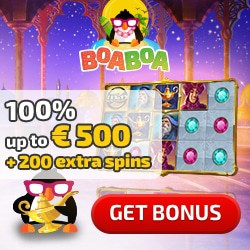 Boaboa Casino Bonuses 2022  100% Signup Bonus 500